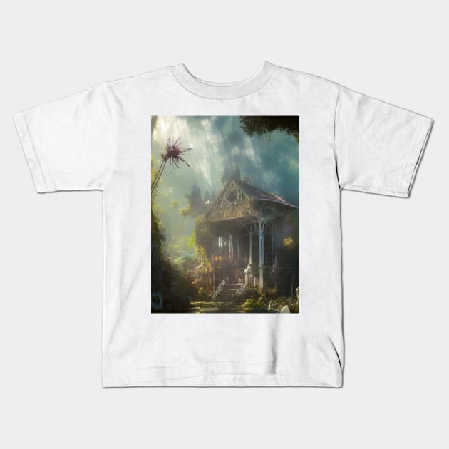 The Lost Wishing Well Kids T-Shirt by LyndiiLoubie